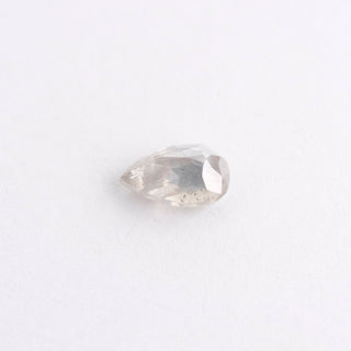 1.35 Carat Icy White Diamond, Rose Cut Pear