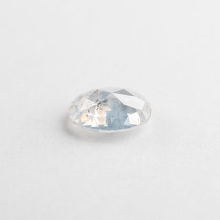 1.26 Carat Icy White Diamond, Double Cut Oval