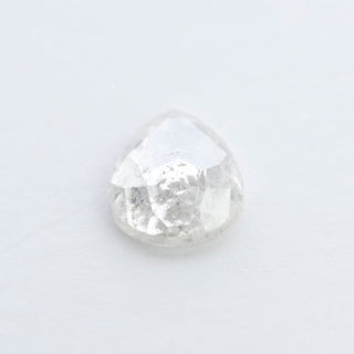 1.43 Carat Icy White Diamond, Rose Cut Pear