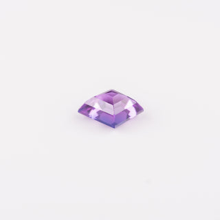 1.47 Carat Purple Double Cut Lozenge Sapphire