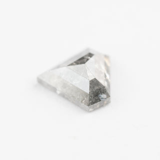 1.54 Carat Salt and Pepper Rose Cut Shield Diamond