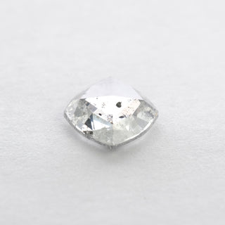 1.57 Carat Light Salt and Pepper Rose Cut Lozenge Diamond