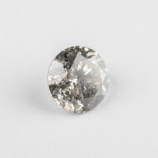 1.60 Carat Salt and Pepper Brilliant Cut Round Diamond