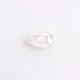 1.62 Carat Icy White Diamond, Rose Cut Pear