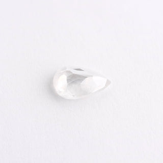 1.62 Carat Icy White Diamond, Rose Cut Pear