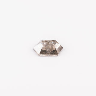 1.65 Carat Salt and Pepper Rose Cut Hexagon Diamond
