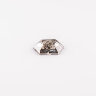1.65 Carat Salt and Pepper Rose Cut Hexagon Diamond