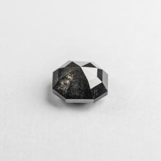 1.76 Carat Black Double Cut Octagon Diamond