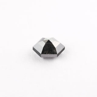 1.78 Carat Salt and Pepper Rose Cut Hexagon Diamond