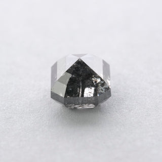 1.81 Carat Salt and Pepper Rose Cut Emerald Diamond