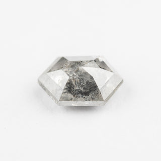 1.84 Carat Salt and Pepper Double Cut Hexagon Diamond