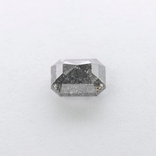 1.95 Carat Black Diamond, Rose Cut Emerald