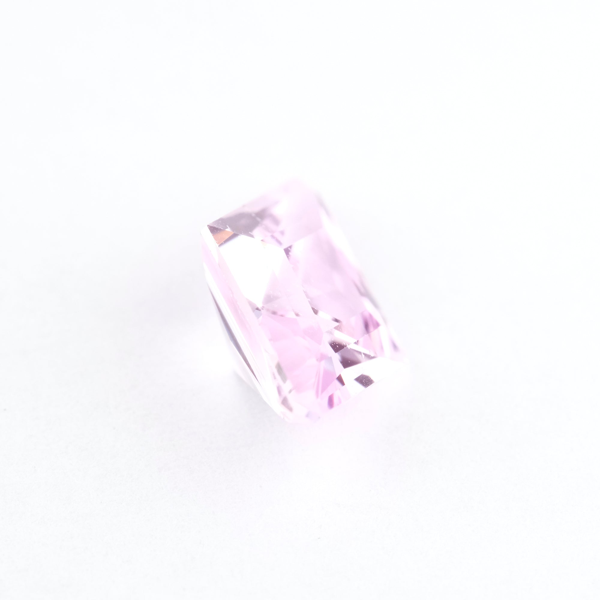 1.95 Carat Pink Brilliant Cut Lozenge Sapphire – Point No Point Studio