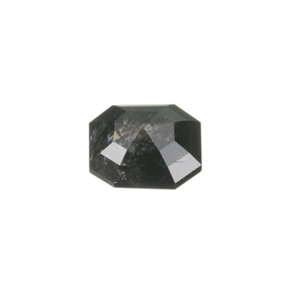 1.98 Carat Black Rose Cut Asscher Diamond