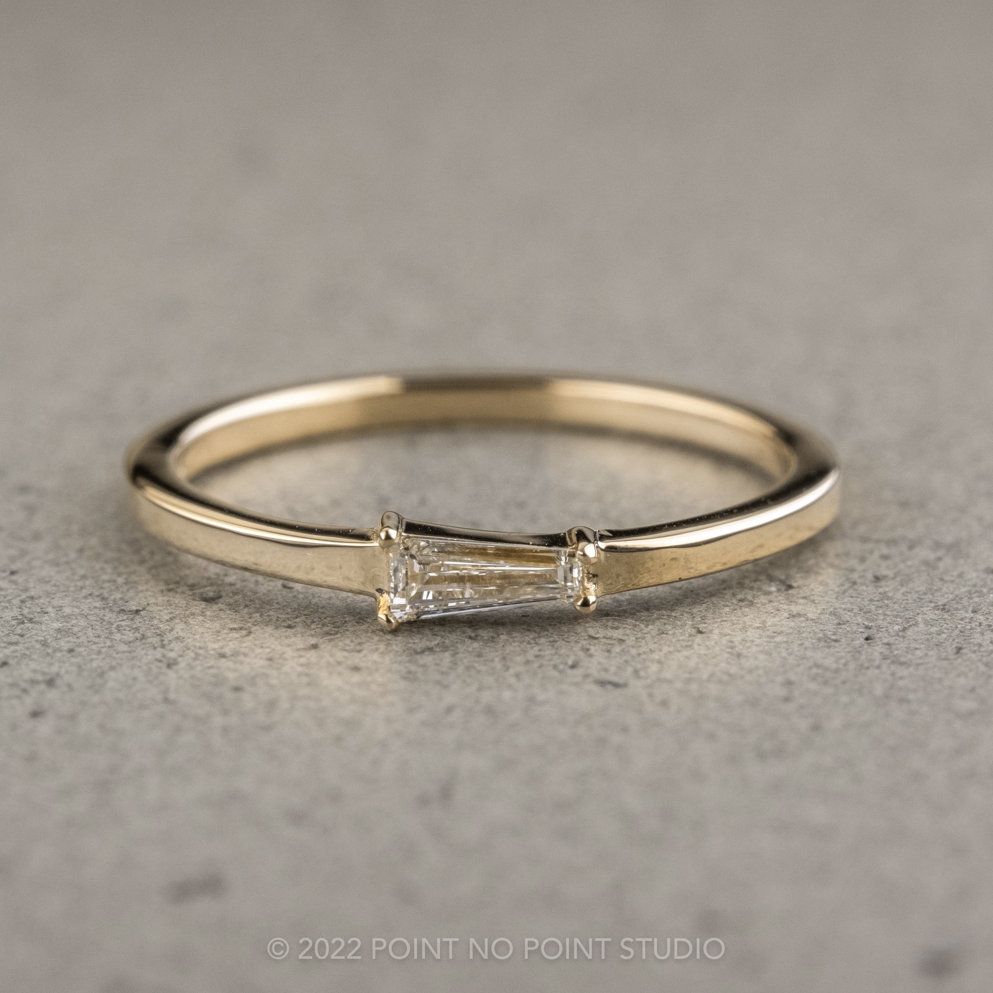 Tapered baguette diamond Clearance