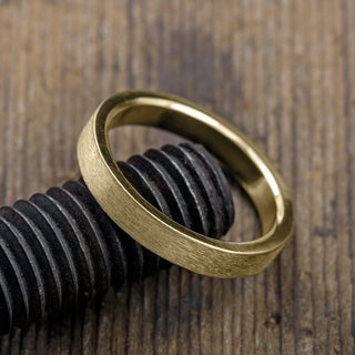 Matte Brushed Wedding Ring