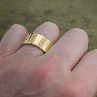 Men's High Polished Wedding Ring