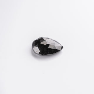 2.27 Carat Black Rose Cut Pear Diamond
