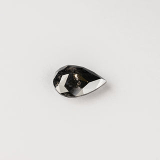 2.30 Carat Black Diamond, Double Cut Pear