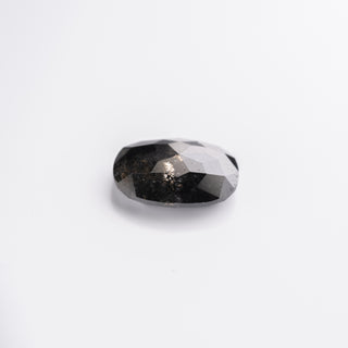 2.56 Carat Black Double Cut Oval Diamond