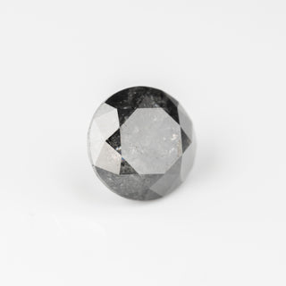 2.80 Carat Black Diamond, Brilliant Cut Round