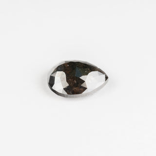 2.81 Carat Black Double Cut Pear Diamond