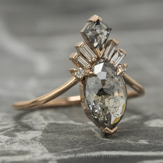 Marquise Art Deco Engagement Ring