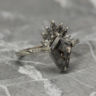 Kite and Marquise Diamond Engagement Ring, Cleo Setting
