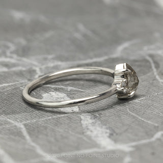 Salt & Peppe Pear Diamond Engagement Ring
