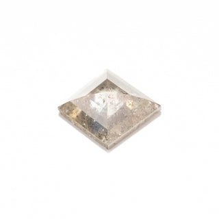 1.01 Carat Salt and Pepper Rose Cut Lozenge Diamond