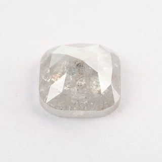 4.57 Carat Icy White Diamond, Rose Cut Cushion