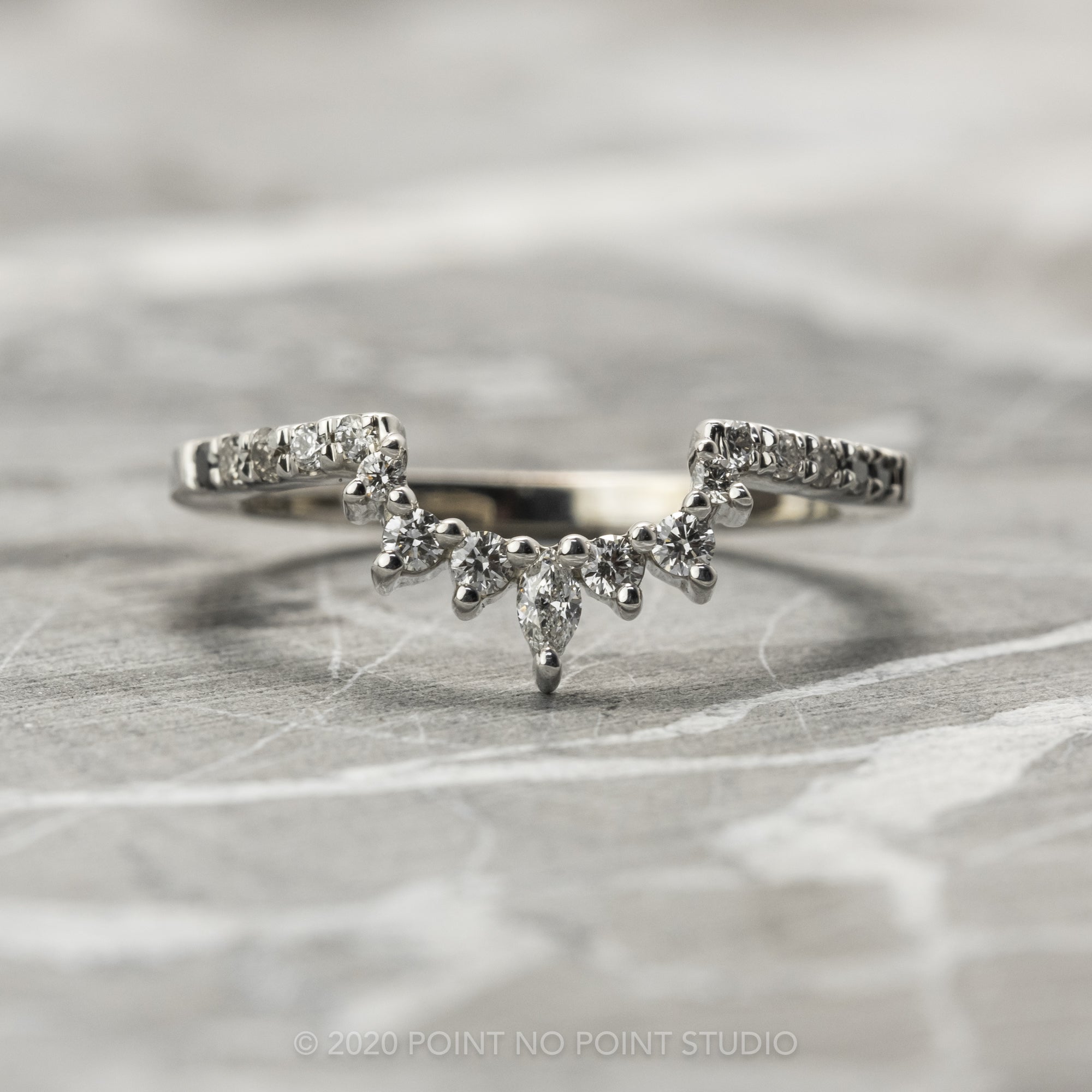 Diamond contour bands Clearance