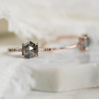 Custom ombre Jules engagement ring