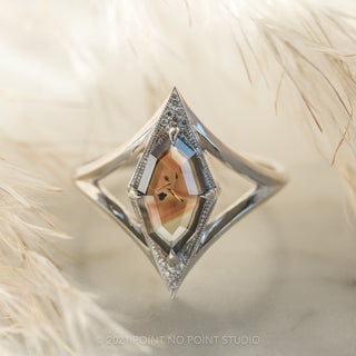 Custom Arwen engagement ring