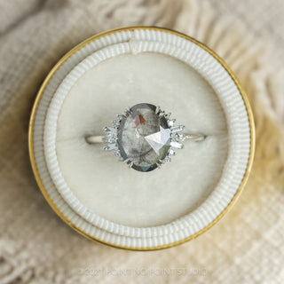Custom Olive Engagement Ring