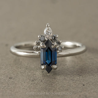 Custom Ombre Ava Engagement Ring