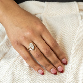 Kite Diamond Engagement Ring