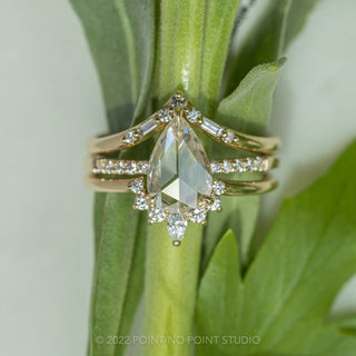 translucent pear diamond engagement ring
