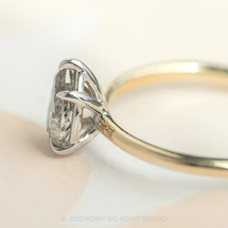 Salt & Pepper Diamond Ring