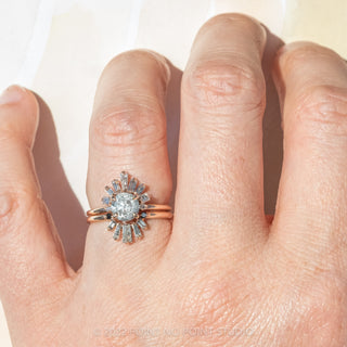 salt and pepper diamond engagement ring 