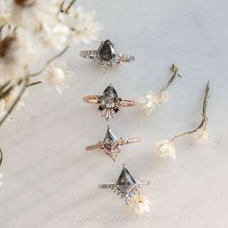 Custom Ombre Wren Engagement Ring