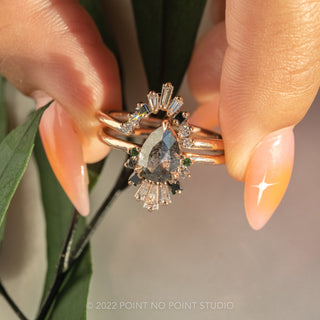 Custom Ombre Wren Engagement Ring