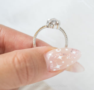 Custom Engraved Ava Engagement Ring