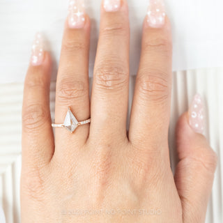 icy grey diamond ring