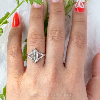 salt and pepper diamond ring