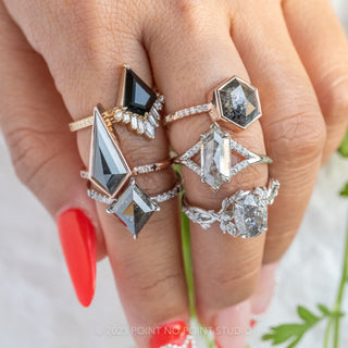 black diamond ring women's