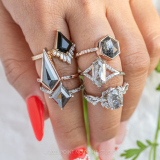 Alternative diamond engagement ring