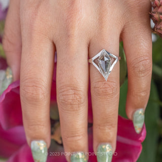 salt and pepper diamond ring