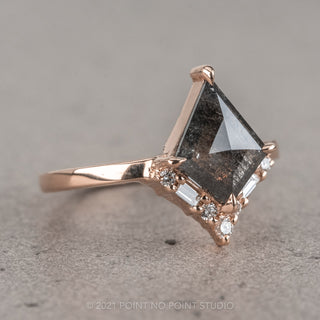 black diamond ring