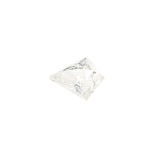 .87 Carat Icy White Rose Cut Kite Diamond